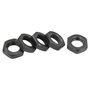 8级10.9级扁螺母细牙/反牙/标准牙六角薄螺母GB6173GB6172 M8-M36