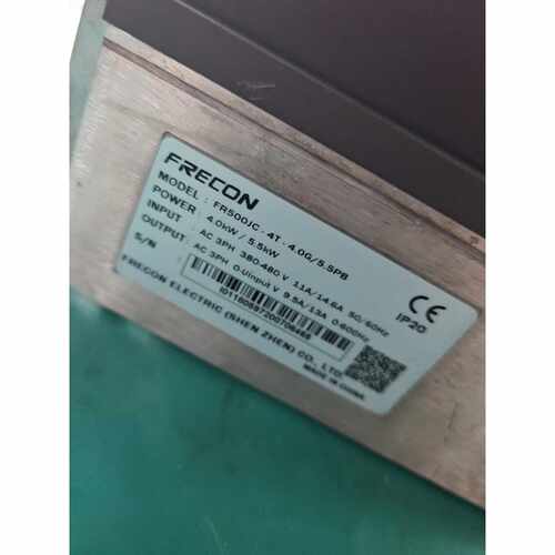 议价孚瑞肯变频器4KWFR500JC4T4.0G5.5P维修
