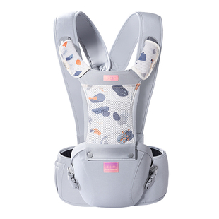 婴儿背带腰凳轻便四季抱娃神器宝宝外出多功能两用二合一坐凳V26