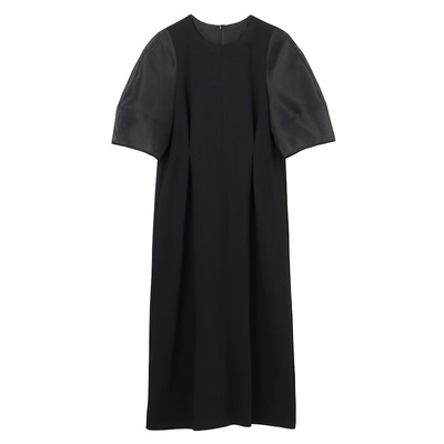 UNFILO×VERY联名款BEAUTY MOVE透视袖气质优雅连衣裙女ONWARD