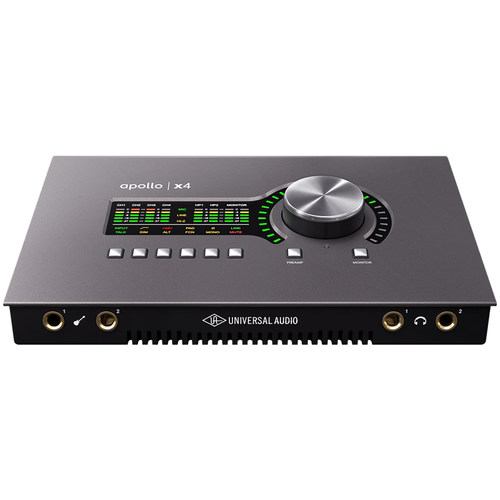 UA Apollo X4 X6 X8六核雷电3机架式音频接口录音棚级阿波罗声卡