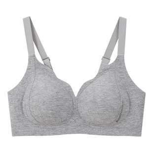 HR赫莲娜「小暖绒」磨毛内衣女小胸聚拢显大收副乳防下垂提花文胸