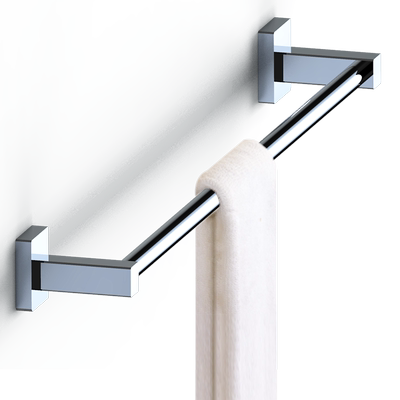 加厚加粗304不锈钢免打孔毛巾杆