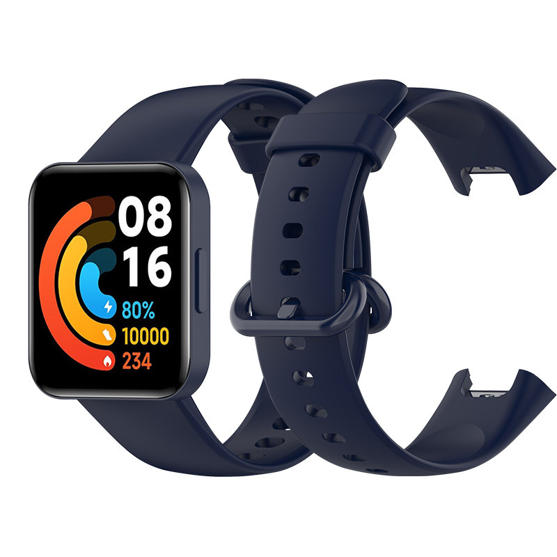 适用于小米Redmi红米watch1/2代手表表带lite2智能运动手表腕带红米Horloge2一代二代硅胶国际版Poc