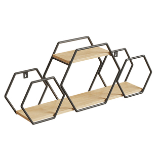 置物架墙上书架墙壁挂式收纳架子卧室免打孔墙面书柜床头装饰隔板