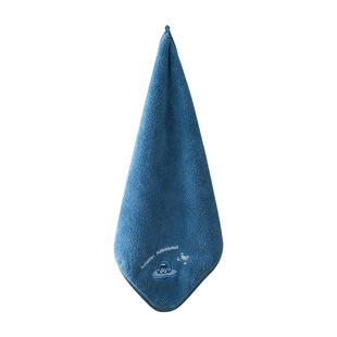 图强星云小方巾擦手巾挂式洗脸家用儿童毛巾四方正方形比纯棉吸水