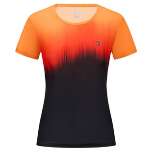 必迈26春夏新款男女跑步运动魔方速干印花短袖吸湿排汗健身T恤