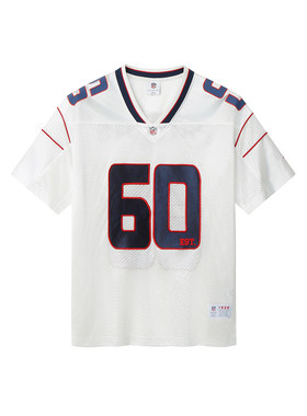 NFL爱国者队美式网眼短袖球衣