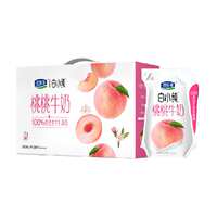 君乐宝白小纯桃桃牛奶200ml*12
