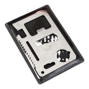 万能刀卡创意工具卡11多功能瑞士刀卡卡片刀救生多用卡双齿锯口