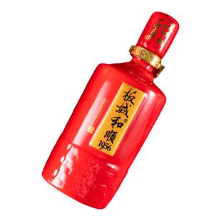 板城和顺1956喜庆版39度450ml*4瓶浓香型粮食白酒婚宴喜宴整箱装