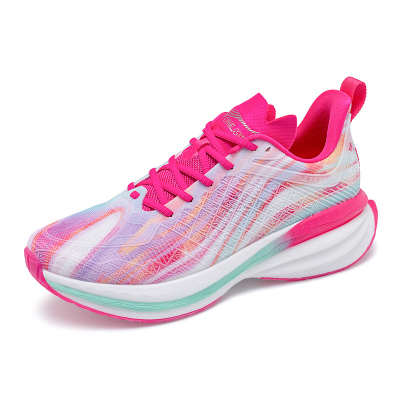 玩觅悟爽柔弹避震护膝透气爽跑鞋