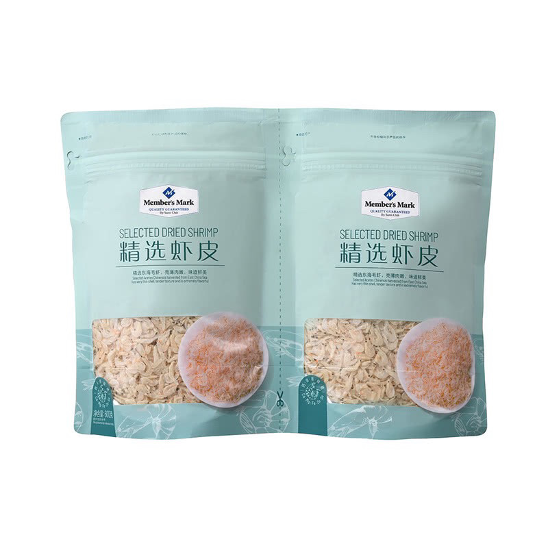 山姆代购MM精选虾皮600g东海野生毛虾煲汤烧菜虾米鲜美水产海货