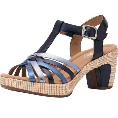 gabor德国嘉步浅口时尚凉鞋