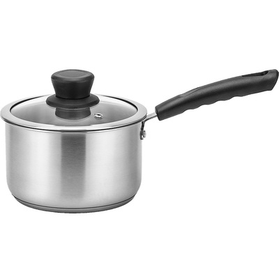 德国不锈钢奶锅加厚底健康0涂层