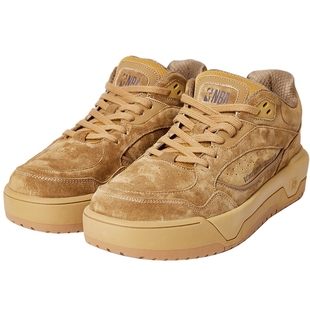 杰克琼斯男装NBA联名款秋季新款回弹透气运动贴布装饰休闲鞋男鞋