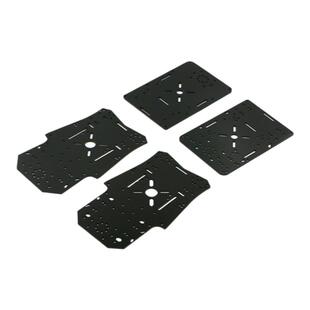 R1系列智能小车底板四轮电动小车亚克力加高上层板兼容MG310电机