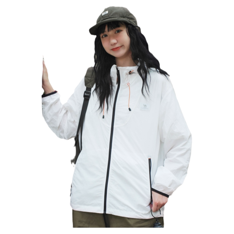 【小红书同款】骆驼户外防晒衣女士26新款夏季外套防晒服皮肤衣男