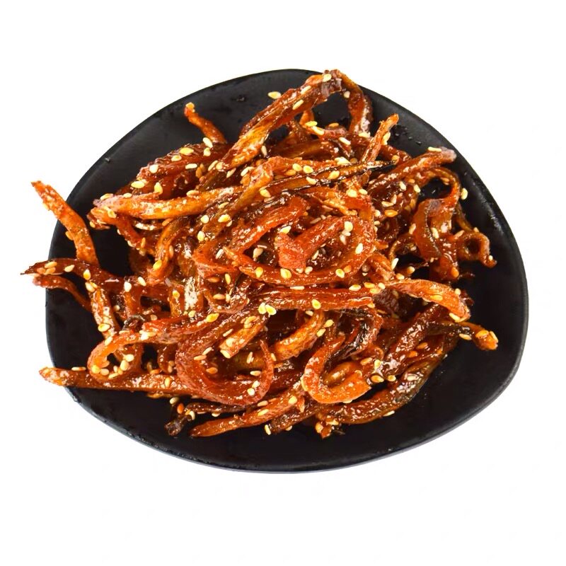 东山特产香辣鳗鱼丝即食蜜汁辣鱼