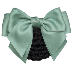 职业头花女网兜空姐上班高档银行护士服务员发网工作盘头发蝴蝶结