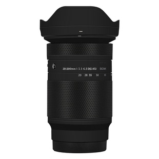 漫步驴适用于适马20-200F3.5-6.3索尼E口镜头20200保护贴纸膜3M