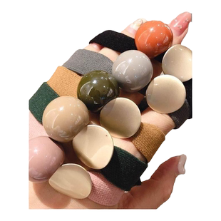 短发尴尬期发饰留长发过渡期神器韩版头绳百搭发绳简约发圈扎头发