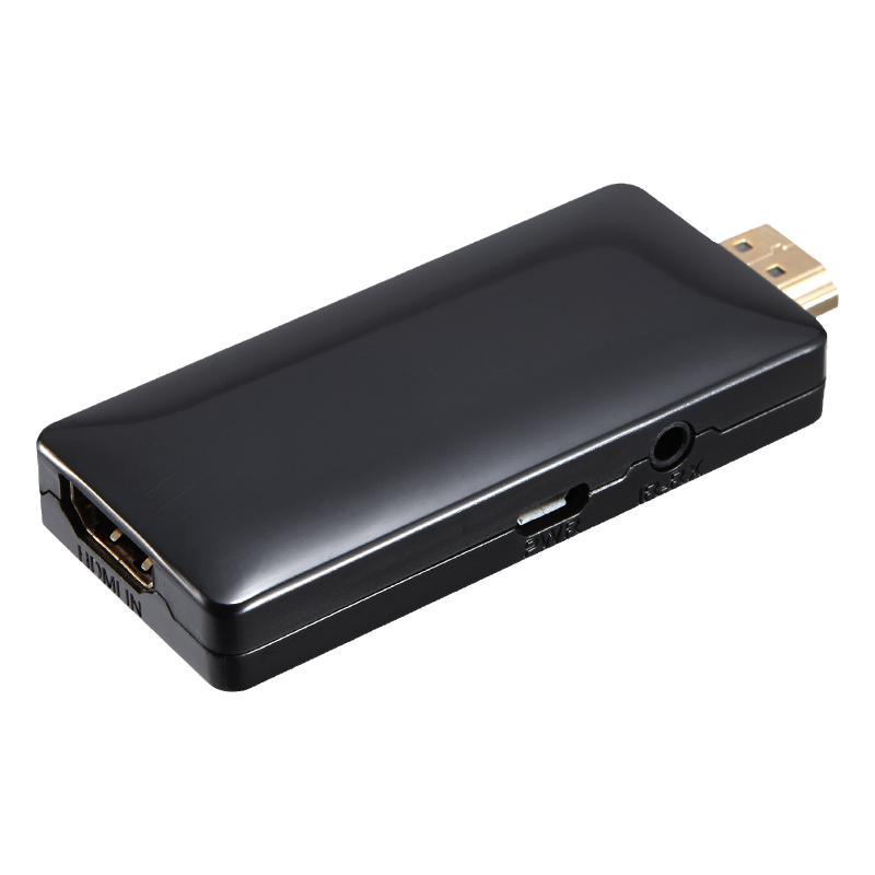 优霆HDMI2.0线信号放大器增强延长25米母对公4K电视投影工程布线