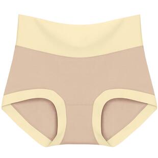 4条高腰收腹内裤无痕冰丝内裤女纯棉裆透气提臀三角内裤女