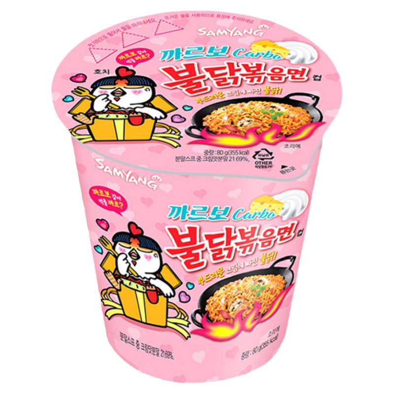 韩国三养超辣奶油火鸡面杯面