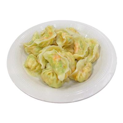 【纯素茴香馅】手工水饺大馅饺子早餐速食茴香鸡蛋馅饺子蒸煎饺