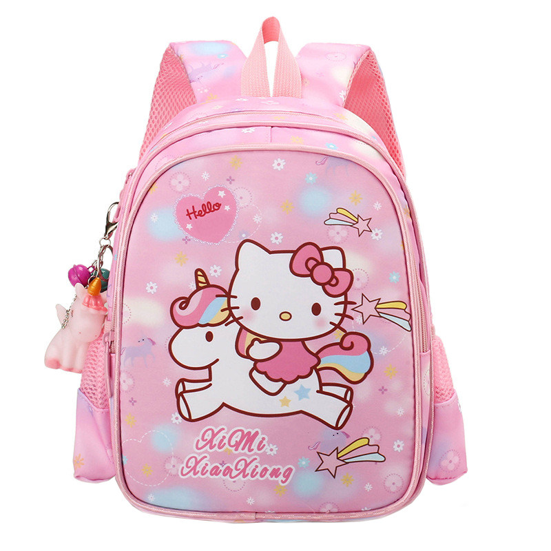hellokitty软布书包幼儿园大班女孩双肩包小学生一年级双肩包6岁