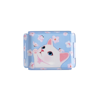 韩国jetoy可爱猫咪ins风卡通亚克力桌面首饰钥匙彩妆迷你收纳托盘
