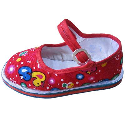 儿童千层底布鞋农村小孩子