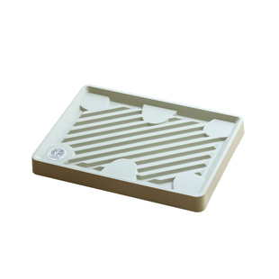 长方形花盆托盘移动带轮滚轮万向轮塑料透气加厚大号四方绿植底座