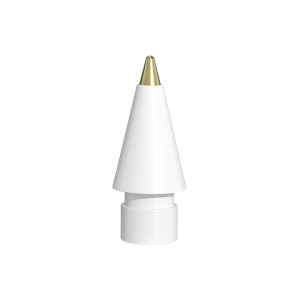 富杉适用苹果applepencil笔尖ipencil二代Pro针管金属替换ipadpencil改造一代笔尖ipad耐磨防滑阻尼防滑透明