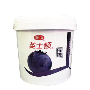 英士顿果酱蓝莓果馅5kg 草莓树莓青苹果酱慕斯蛋糕面包夹心淋面酱