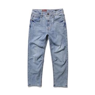 ABLE JEANS【直筒滑板裤】夏季新款天丝牛仔男士直筒阔腿牛仔裤薄
