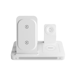 品胜三合一无线充电器支架22.5W快充适用iPhone17promax苹果16安卓手机充电底座iWatchS11手表airpod耳机通用