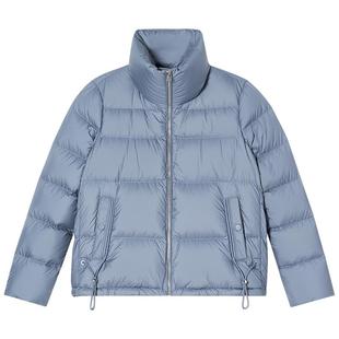 诗篇专选雅丹风零压感鹅绒短羽绒服女2025冬款