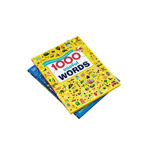 小彼恩点读书 DK1000个英语常用词词典 1000 Useful Words 图解英语单词原版绘本 儿童生活场景认知科普常识 毛毛虫点读笔配套书
