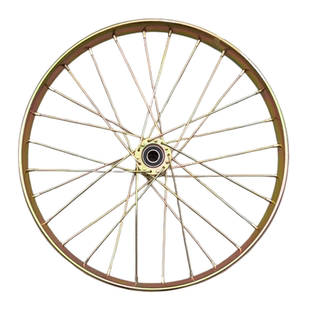 24寸人力推车环卫三轮车黄包车铁轮子轱辘