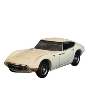 TOMY多美卡黑盒TP27号丰田2000GT 仿真合金车模 男生儿童玩具绝版