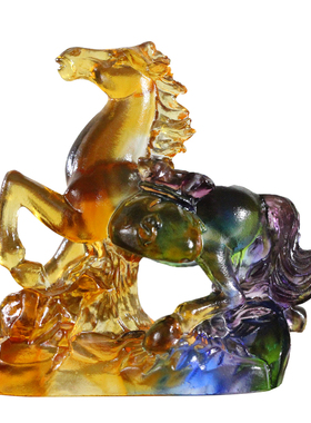 马上有钱招财摆件家居装饰品