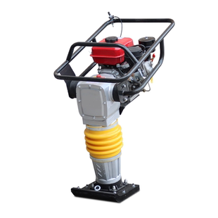 电动打夯机小型汽油机冲击夯柴油夯土机路面地基振动夯实机夯地机