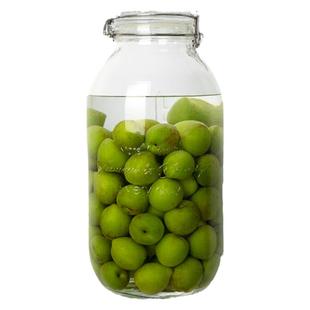 喜碧泡酒玻璃瓶装青梅酿药酒空瓶专用广口酒坛子10斤密封罐子家用