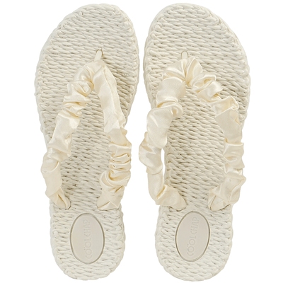 COOLCHAP人字拖女独特编织技术