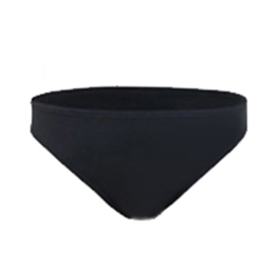 黑色女士三角bikini浮潜衣比基尼