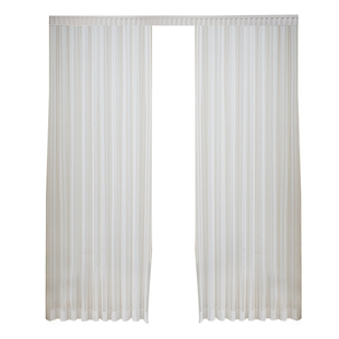 镜面纱隔热防晒纱帘透光不透人窗帘遮光2025新款客厅飘窗白色窗纱