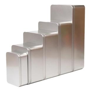 加厚马口铁盒子磨砂长方形大号金属收纳铁盒礼品喜糖包装盒茶叶盒