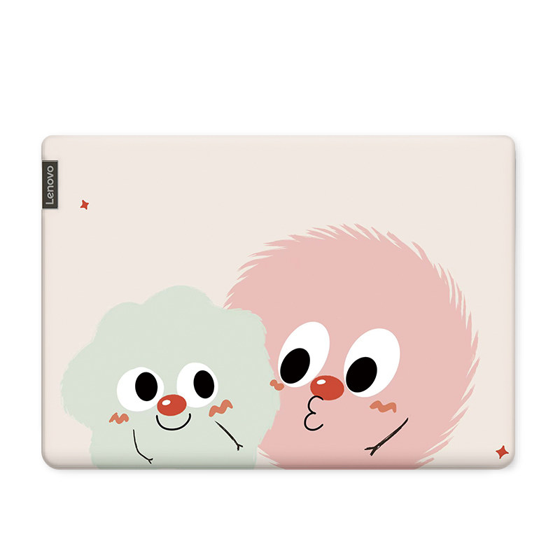 新款苹果M4 macbook PRO14/PRO16电脑贴纸M3 PRO13.3笔记本贴膜air13.6/air15外壳保护膜全套卡通机身炫彩贴